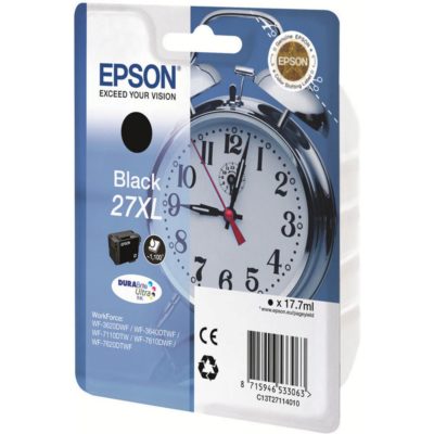 Epson Ink Cartridge 27XL Black Epson Ink Cartridge 27XL Black